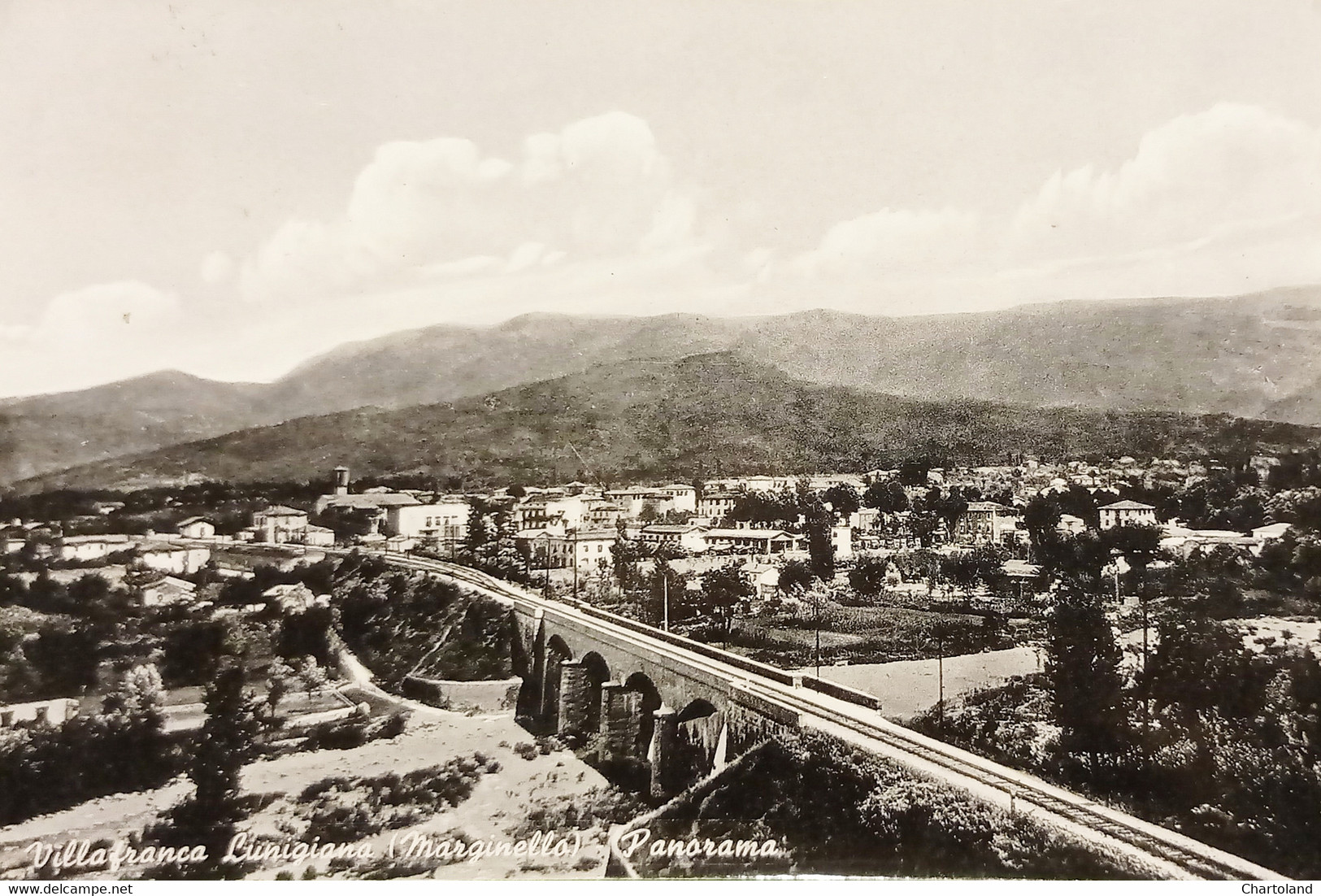 Cartolina - Villafranca Lunigiana ( Marginello ) - Panorama - 1958 - Massa