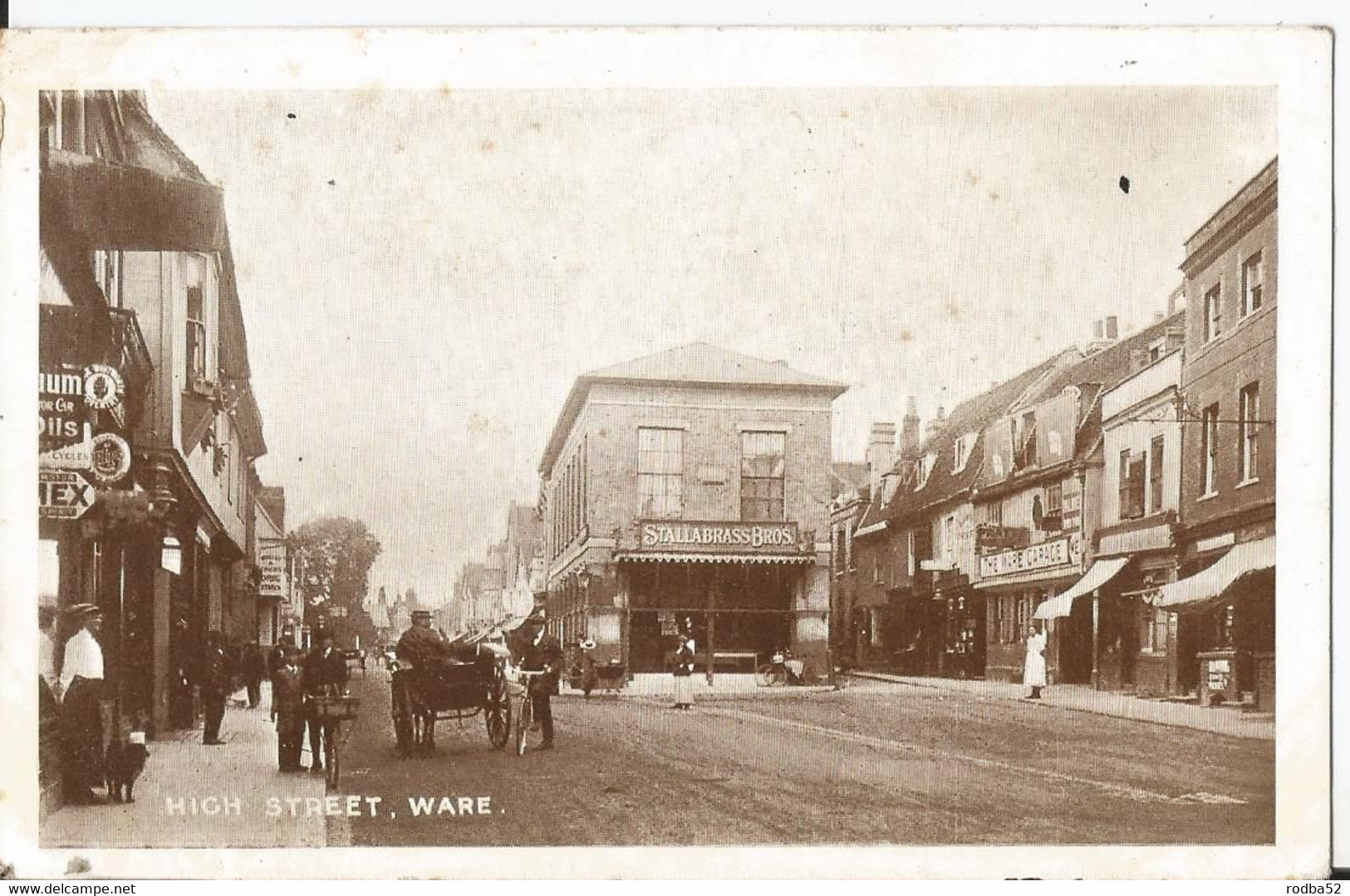 CPA -  Angleterre - London - Hetfordshire - High Street Ware - Hertfordshire