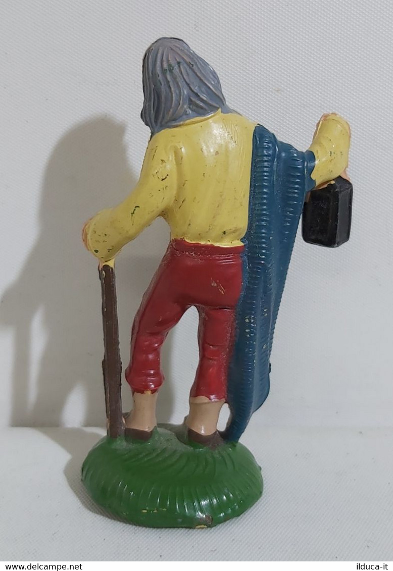 09684 Pastorello Presepe - Statuina In Plastica - Uomo Con Lanterna - Presepi