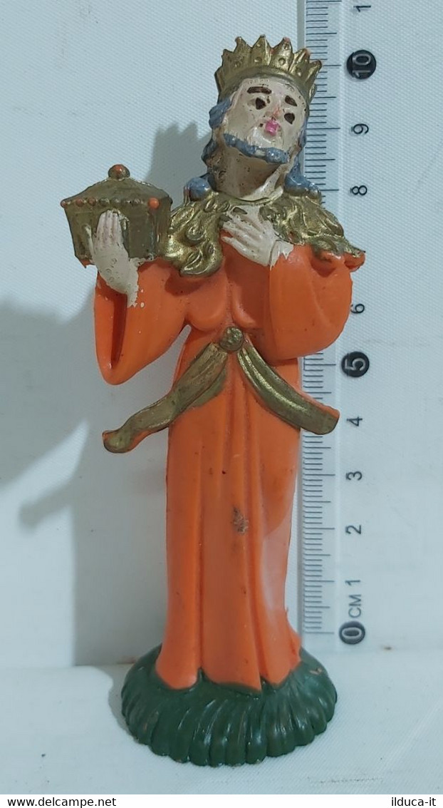 10137 Pastorello Presepe - Statuina In Plastica - Re Magio - Christmas Cribs