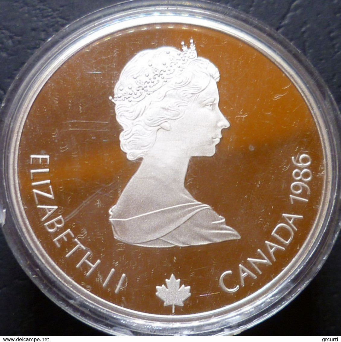 Canada - 20 $ 1986 - Olimpiadi Di Calgary - Sci Free Style - KM# 151 - Canada
