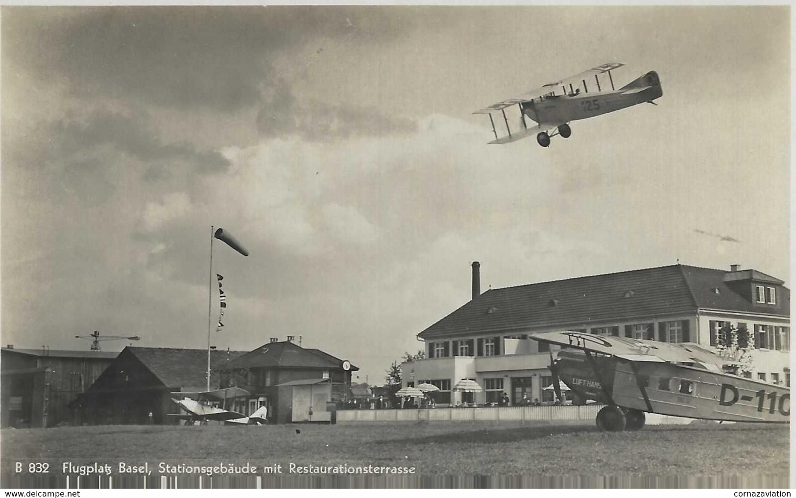 Aviation - Aérodrome De Bâle - Aviatik Beider Basel - Aerodromes