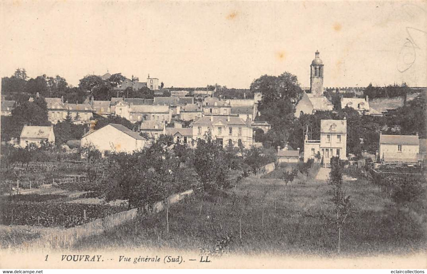 Vouvray         37        Vue Générale  N° L.L 1    (voir Scan) - Vouvray