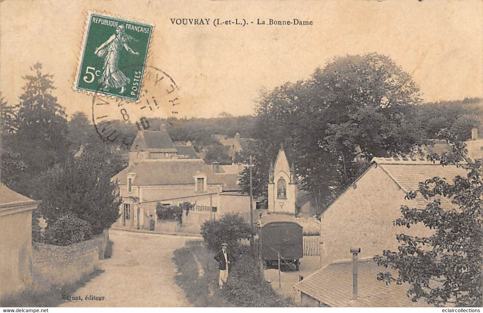 Vouvray         37           La  Bonne Dame       (voir Scan) - Vouvray