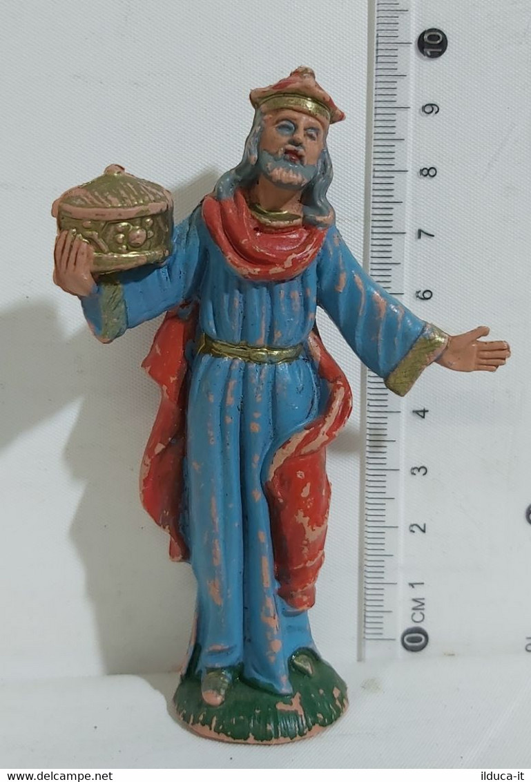 11531 Pastorello Presepe - Statuina In Plastica - Re Magio - Crèches De Noël
