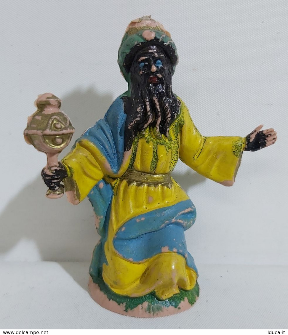 11541 Pastorello Presepe - Statuina In Plastica - Re Magio - Presepi