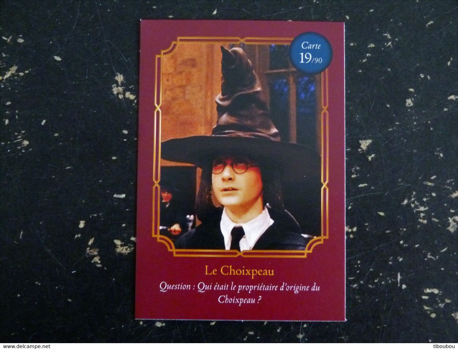 CARTE AUCHAN HARRY POTTER 19/90 LE CHOIXPEAU - Harry Potter