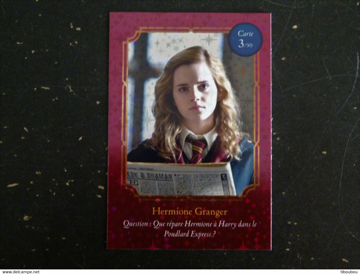 CARTE AUCHAN HARRY POTTER 3/90 HERMIONE GRANGER - Harry Potter