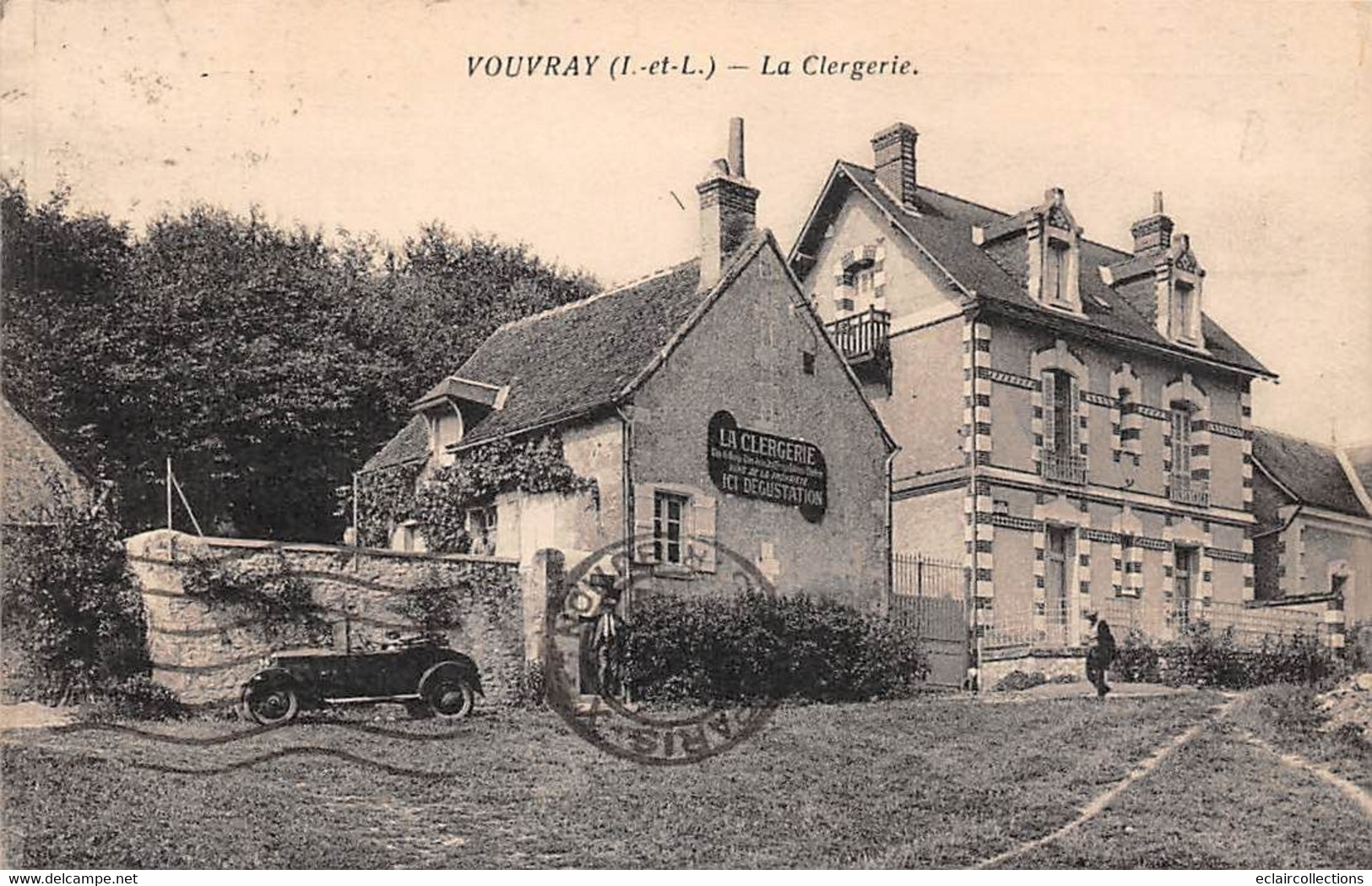 Vouvray        37           La Clergerie. Bar De Dégustation Du Vin Coteau De Chatrie         (voir Scan) - Vouvray