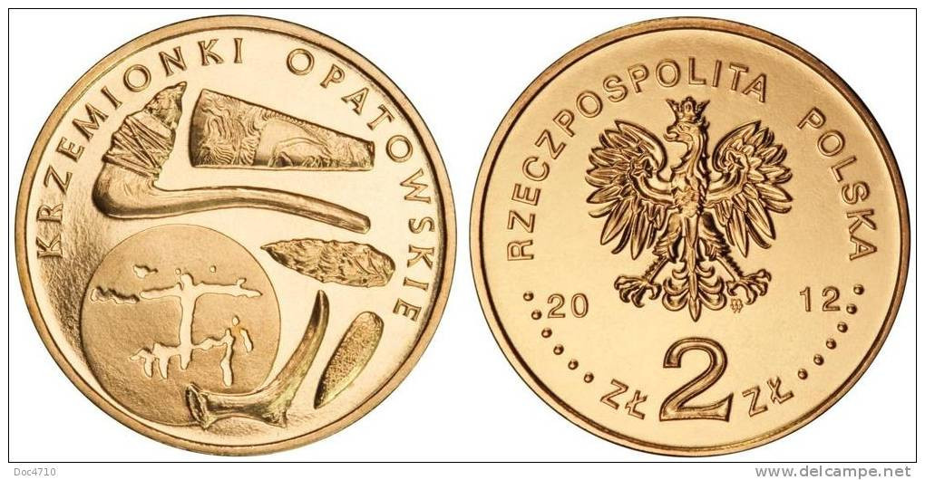 Poland 2 Zlote 2012, Silica Opatow, KM Y#835, Unc - Poland