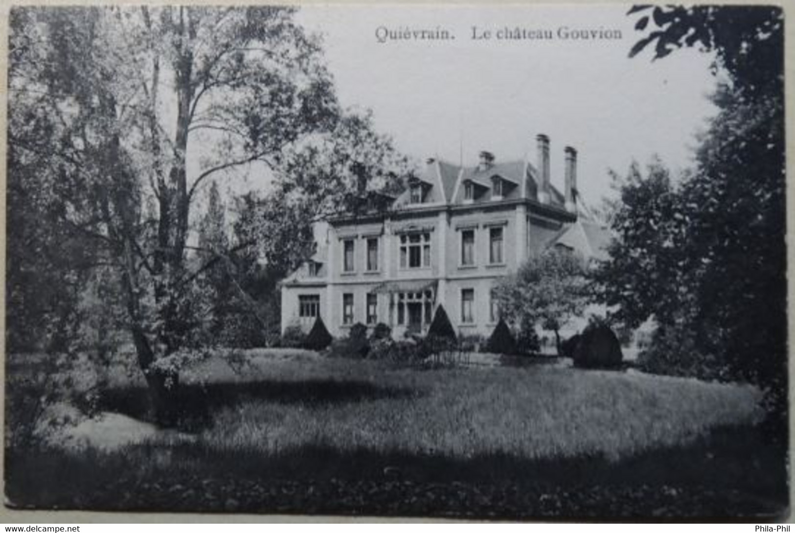 Quiévrain Le Château Gouvion - Quiévrain