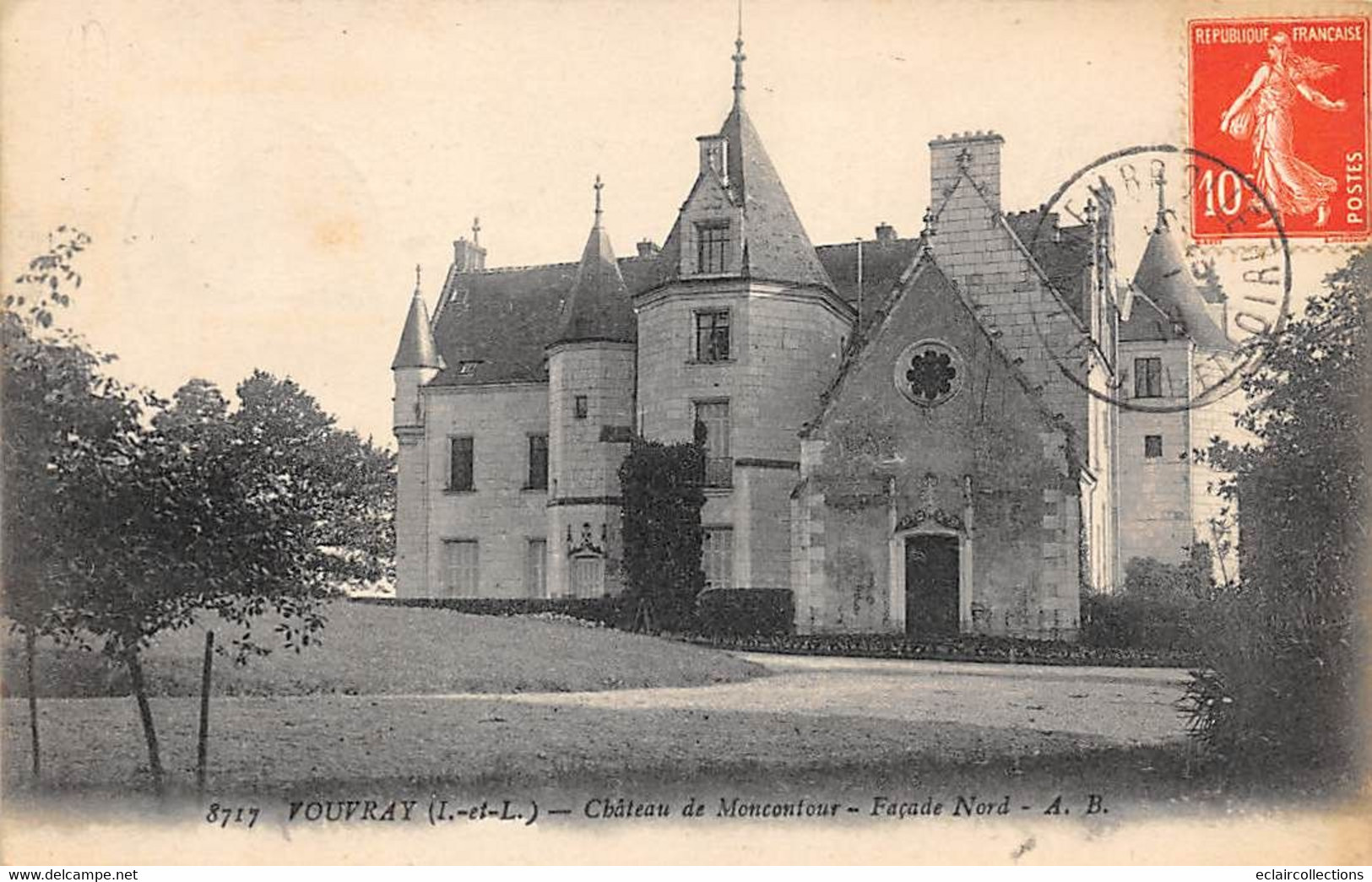 Vouvray        37           Château De Moncontour         (voir Scan) - Vouvray