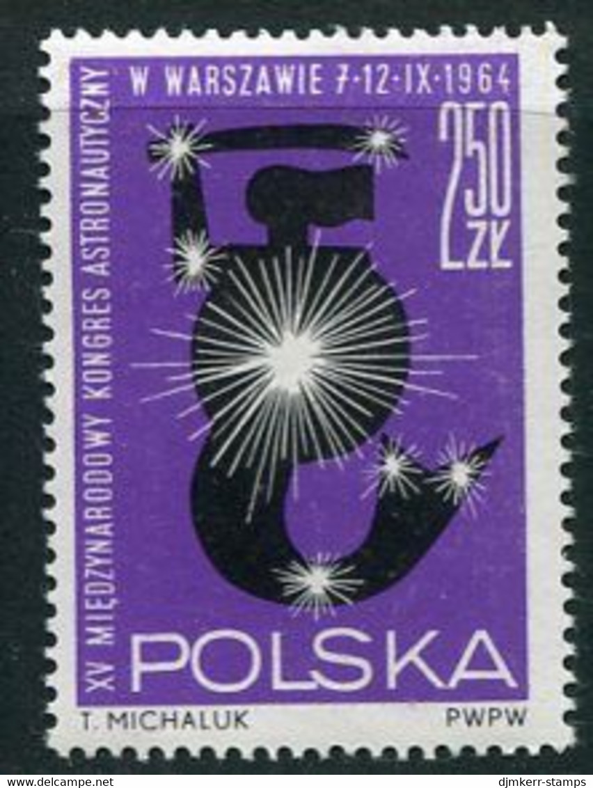 POLAND 1964 Astronautical Congress MNH / **.  Michel 1526 - Neufs