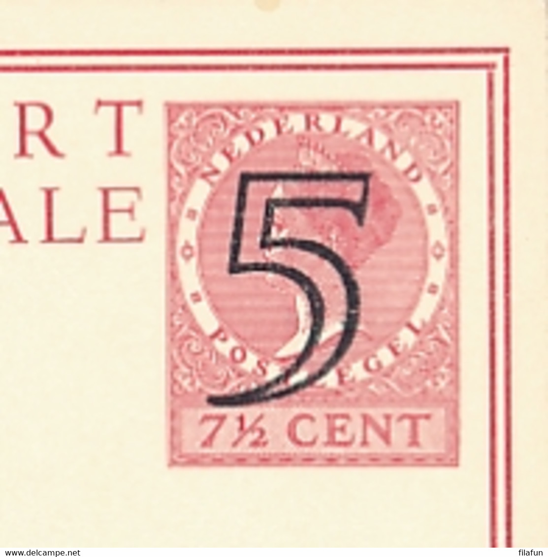 Nederland - 1946 - 5 Op 7,5 Cent Veth, Briefkaart G285a - Molenserie - Korenmolen Heeze - Ongebruikt - Interi Postali