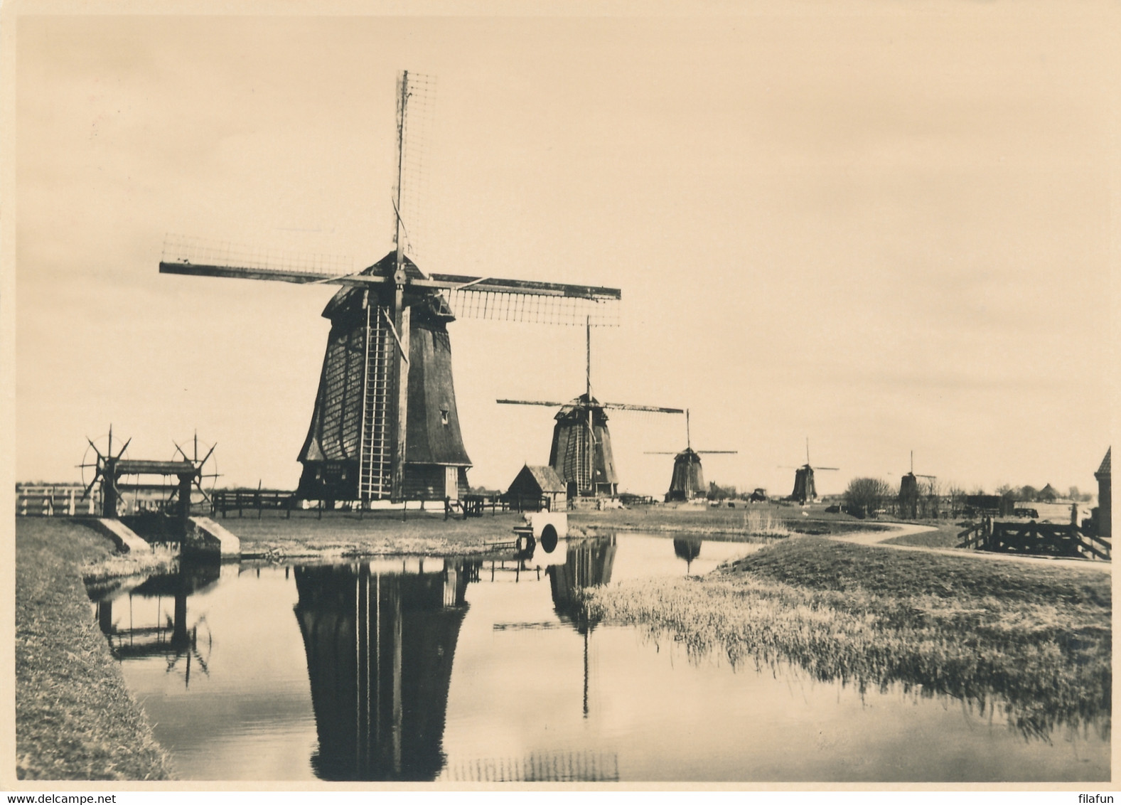 Nederland - 1946 - 5 Op 7,5 Cent Veth, Briefkaart G285j - Molenserie - NH Binnenkruier Alkmaar - Ongebruikt - Interi Postali