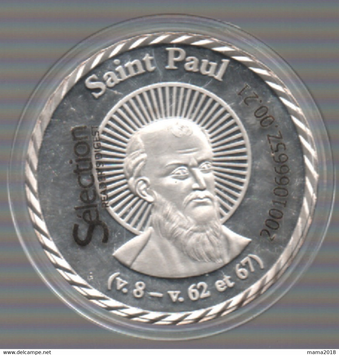 Saint _ Paul  Médaille  Dans Sa Boîte  D'origine   Reader _Digest   50 Mm X 4 Mm - Other & Unclassified