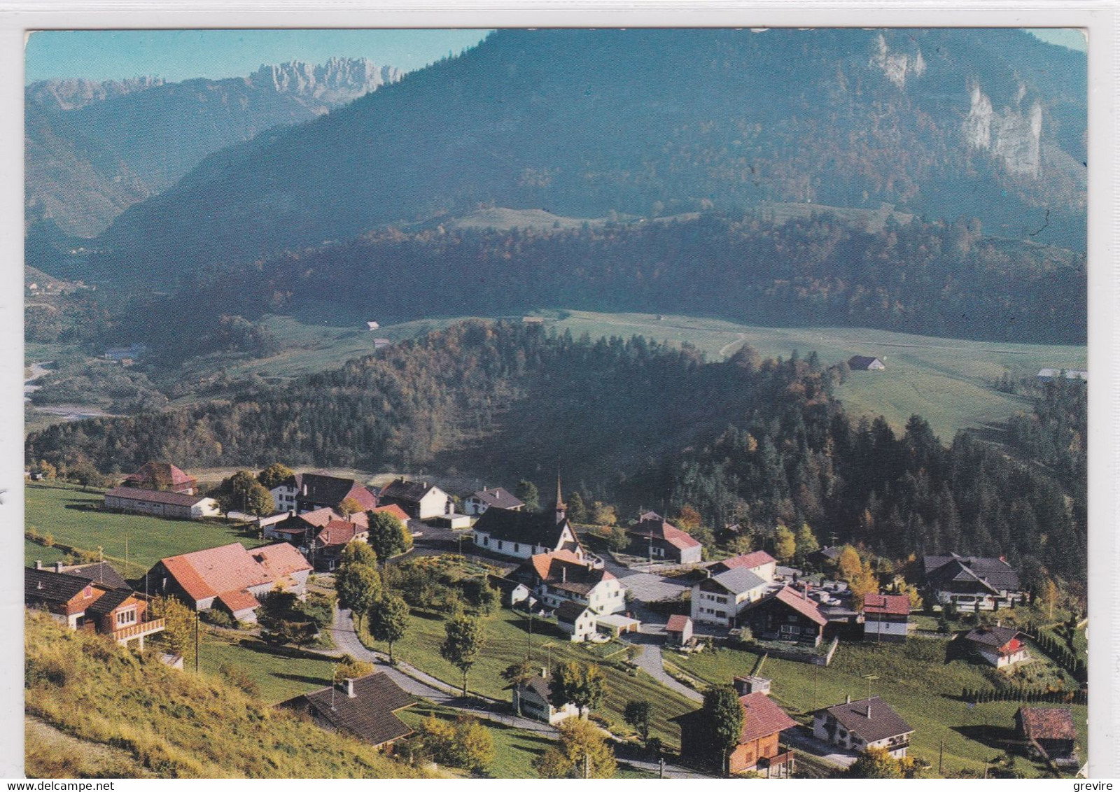 Crésuz,  Village Et Gastlosen. Format 10 X 15 - Crésuz