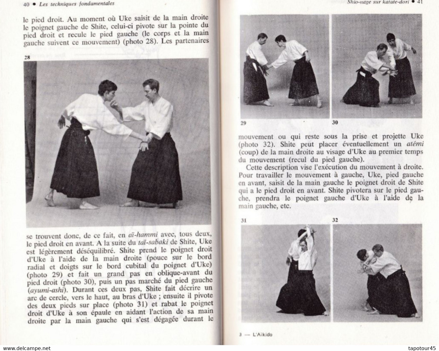 C 13 ) Livre De 215 Pages Sur "Akïdo Kendo " Tony Thielemans 1967 - Artes Marciales