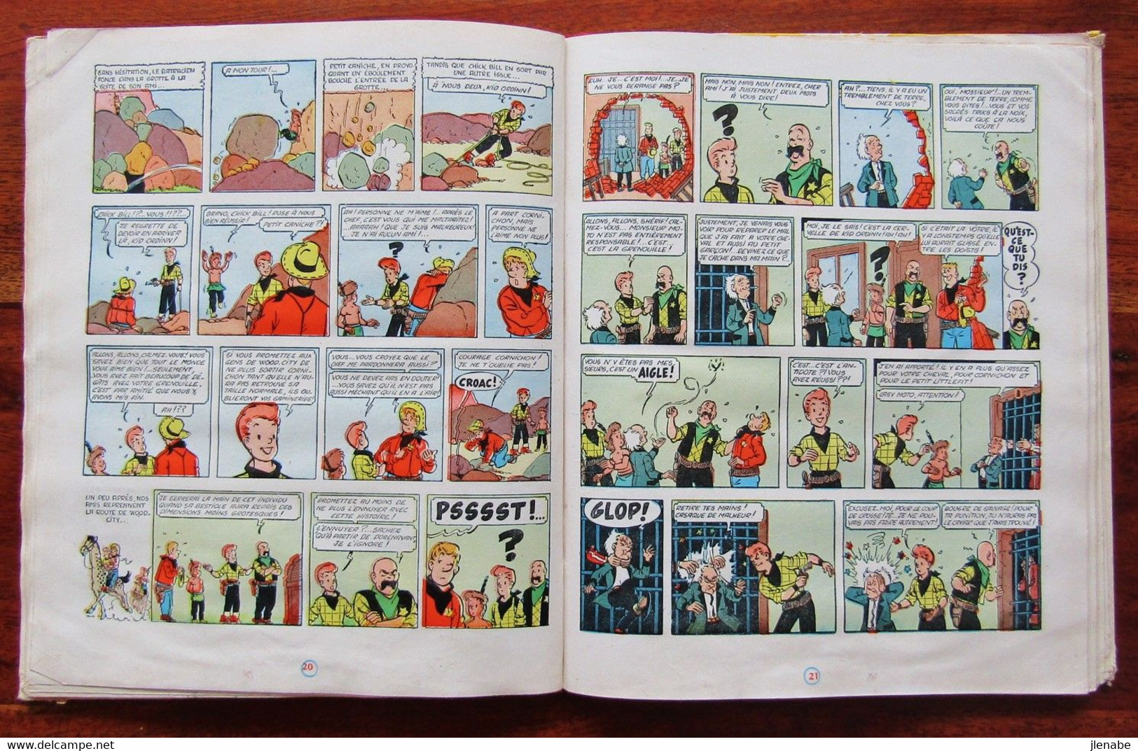 Chick Bill " L'étrange Mr Casy Moto "par TIBET rééedition 1959