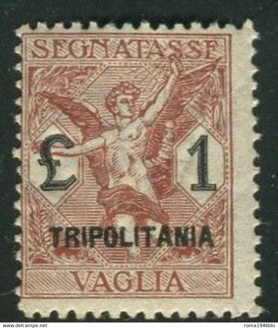 TRIPOLITANIA 1924 SEGNATASSE PER VAGLIA 1 L. ** MNH - Tripolitaine