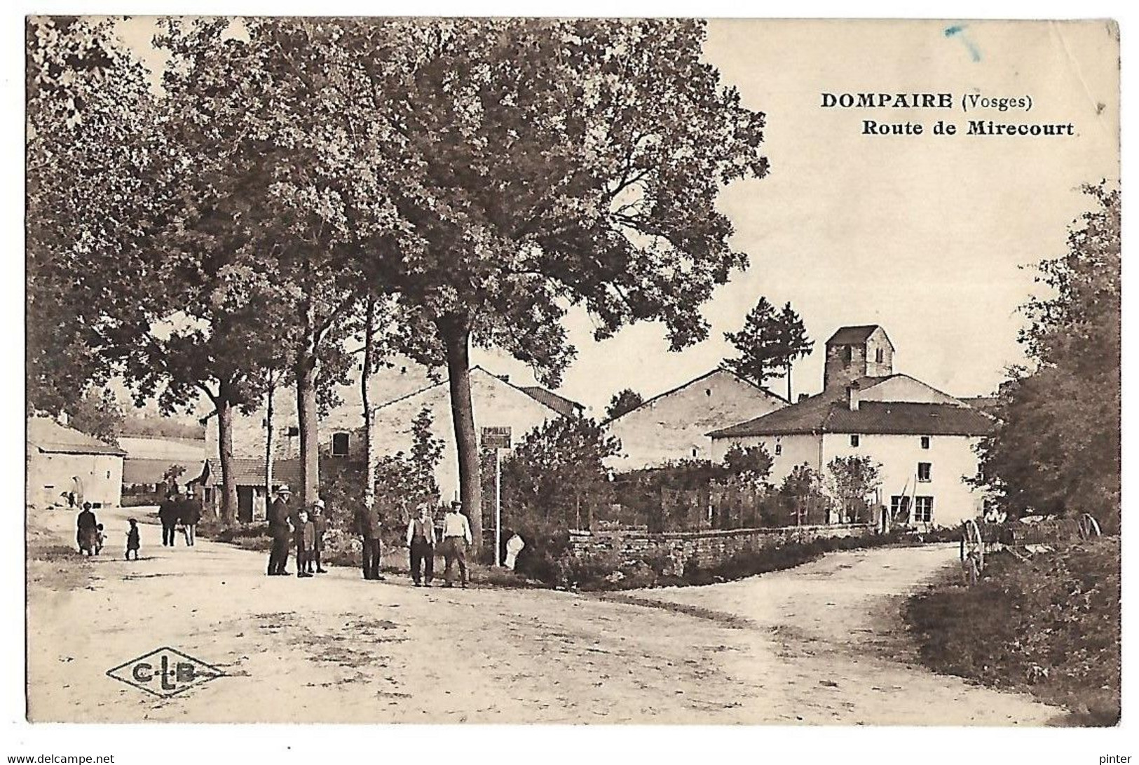 DOMPAIRE - Route De Mirecourt - Dompaire