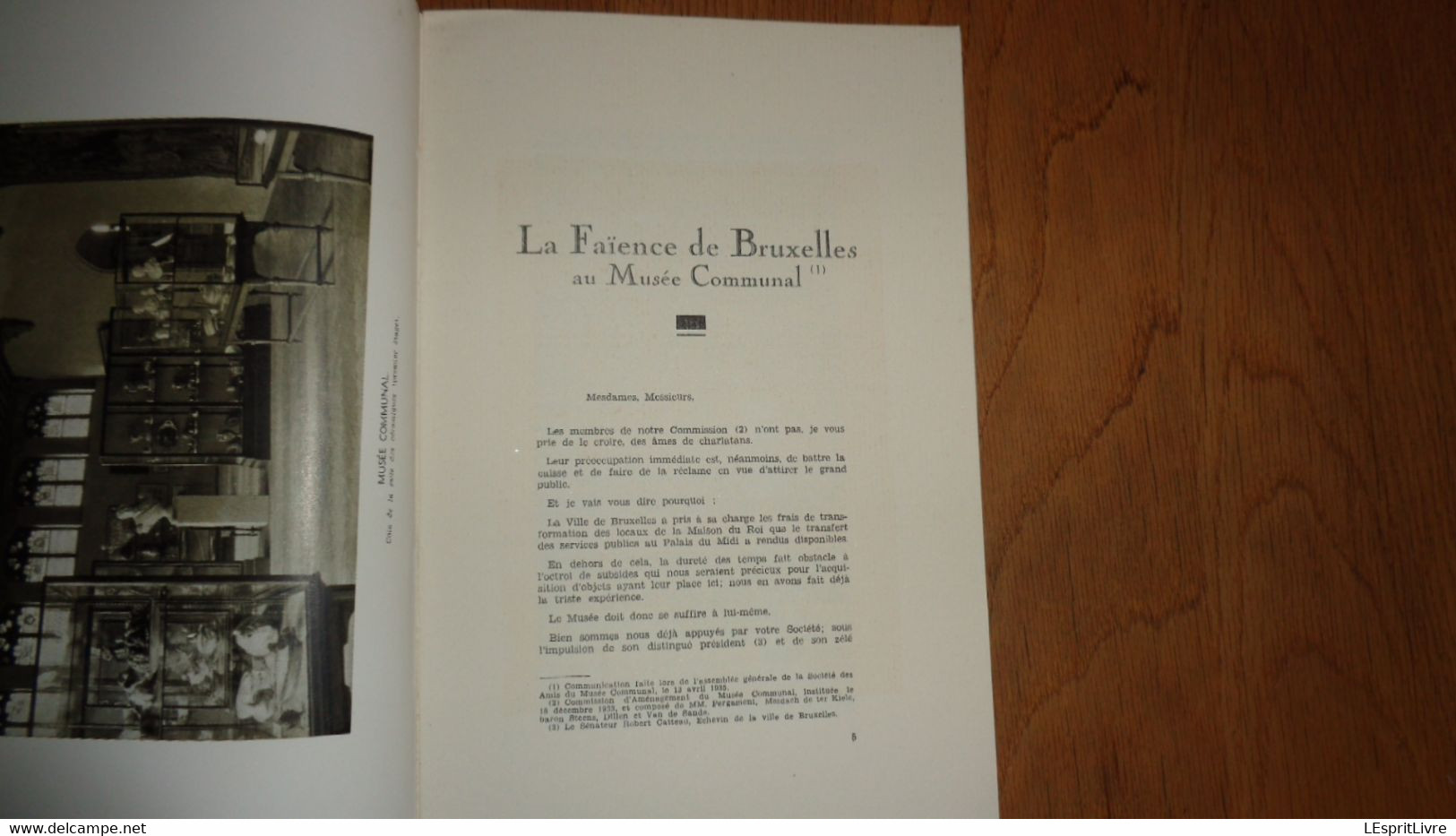 LA FAIËNCE DE BRUXELLES Mesdagh De Ter Kiele 1935 Régionalisme Brabant Beaux Arts Art Décors Catalogue - België