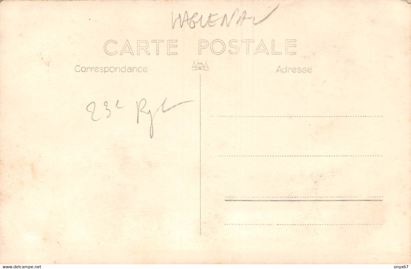 Carte Postale Photo Militaire HAGUENAU-67-Bas-Rhin-CASERNE AIME 23 ème Régiment  D'Infanterie - Haguenau