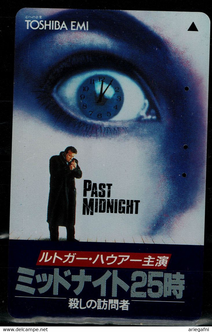 JAPAN  1992 PHONECARD CINEMA PAST MIDNIGHT USED VF!! - Kino