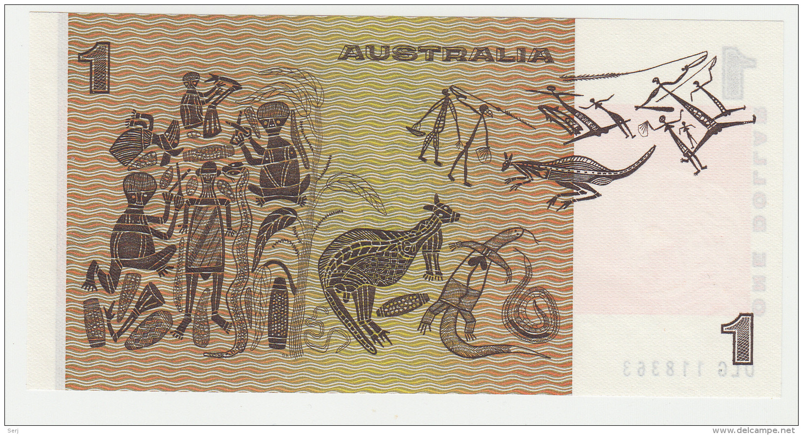 Australia 1 Dollar 1983 UNC NEUF Pick 42d 42 D - 1974-94 Australia Reserve Bank (paper Notes)