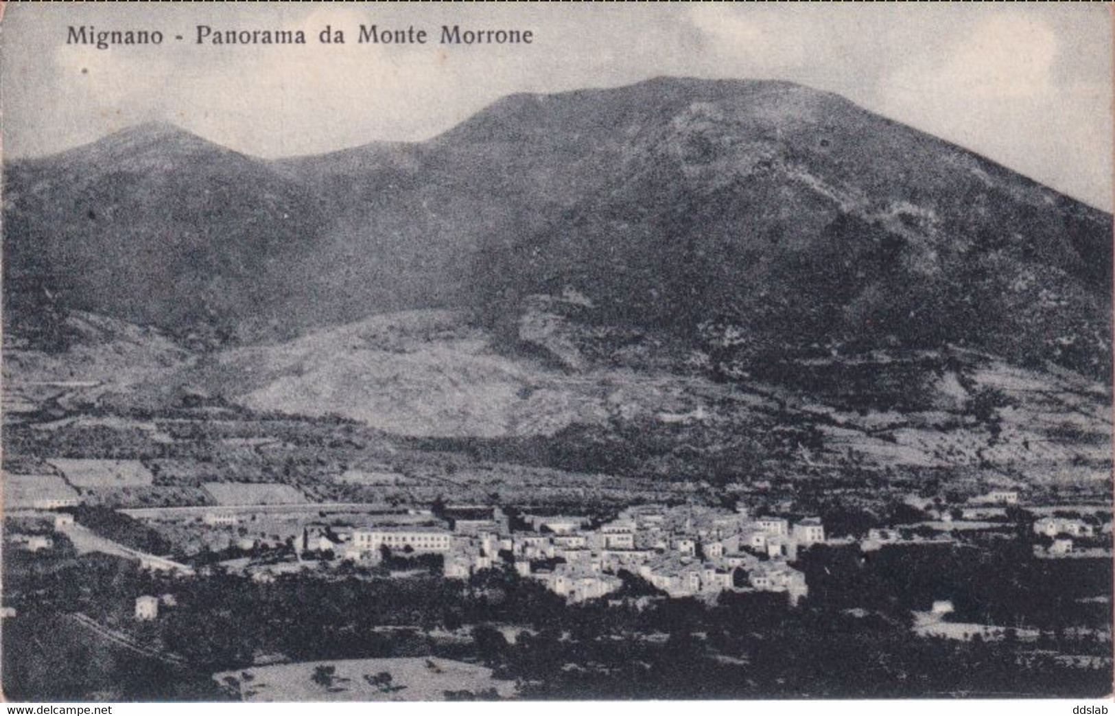 Mignano Monte Lungo (Caserta) - Anni '30 - Panorama Da Monte Morrone - Caserta