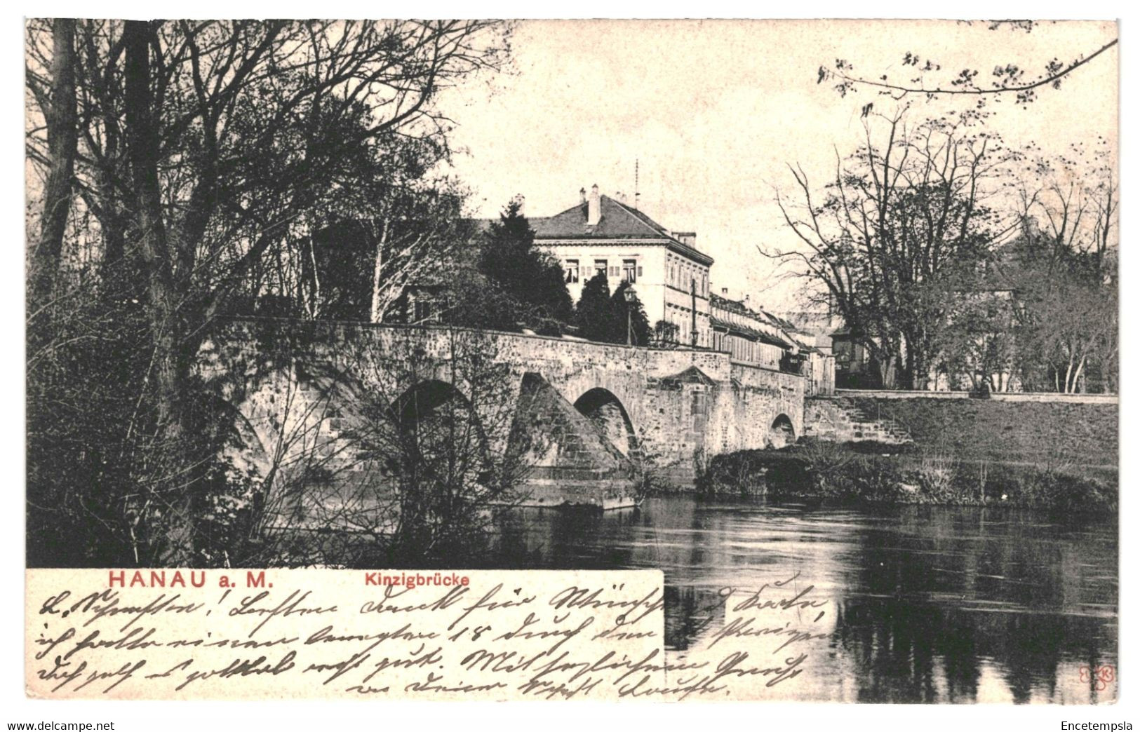 CPA - Carte Postale -Germany-Hanau-Kinzigbrücke Début 1900-VM38959 - Hanau