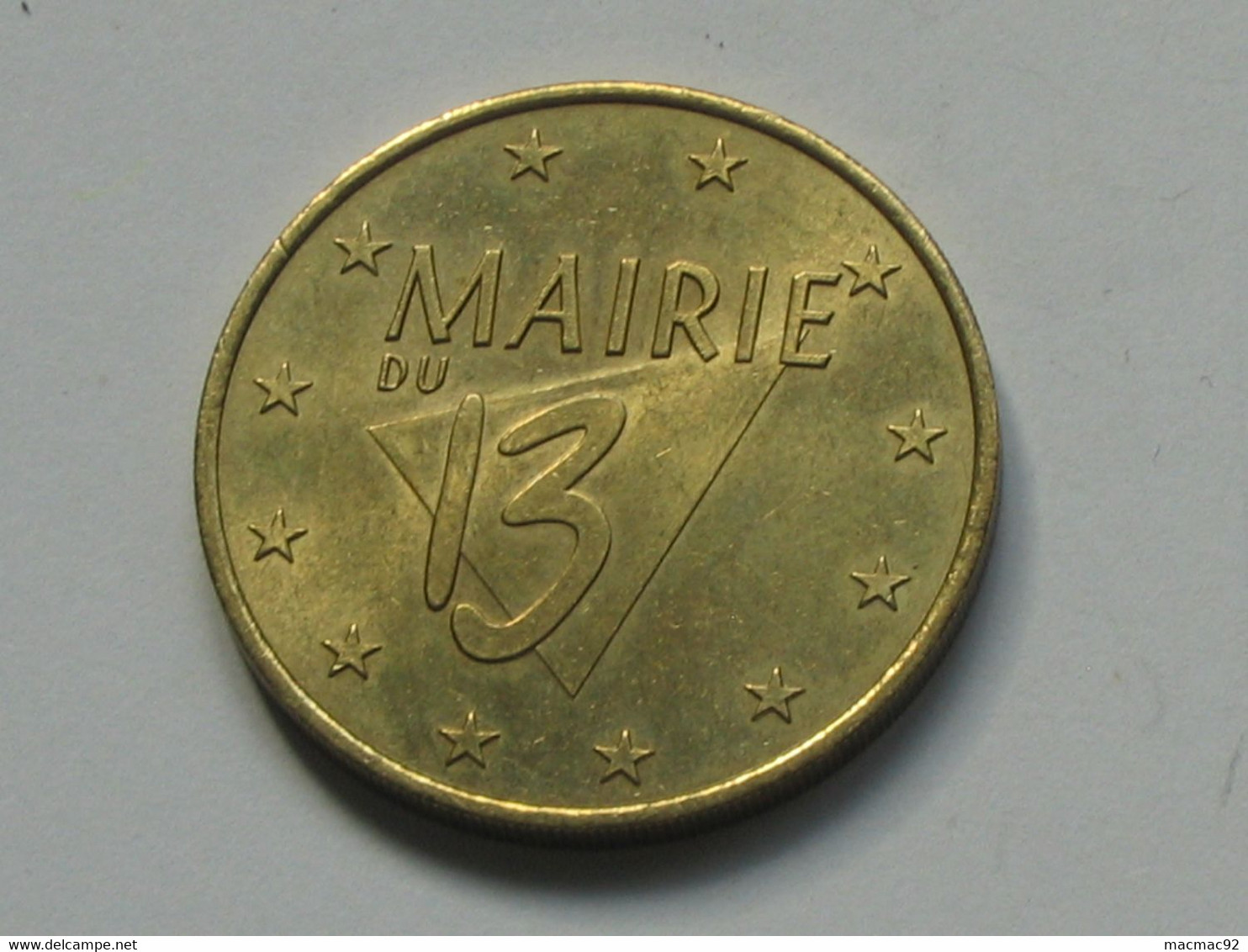 1 Euro Du 13 ème Arrondissement De Paris - Mairie Du 13 - 7-17 Mai 1998 ***** EN ACHAT IMMEDIAT **** - Euros Of The Cities