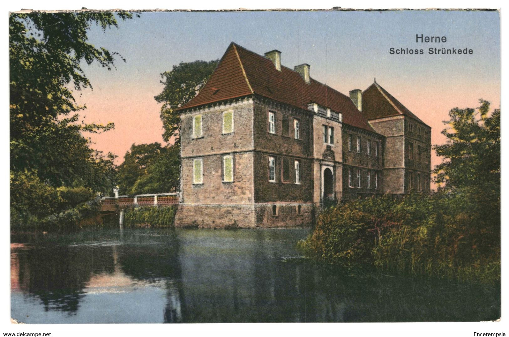 CPA - Carte Postale -Germany-Herne Schloss Strünkede 1923-VM38960 - Herne