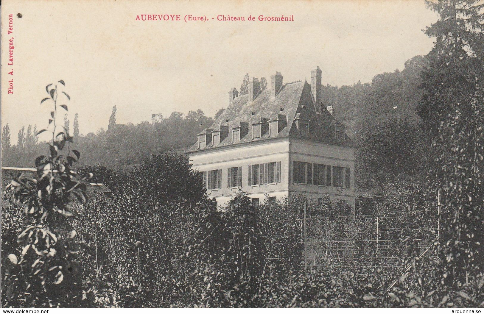 27 - AUBEVOYE - Château De Grosménil - Aubevoye