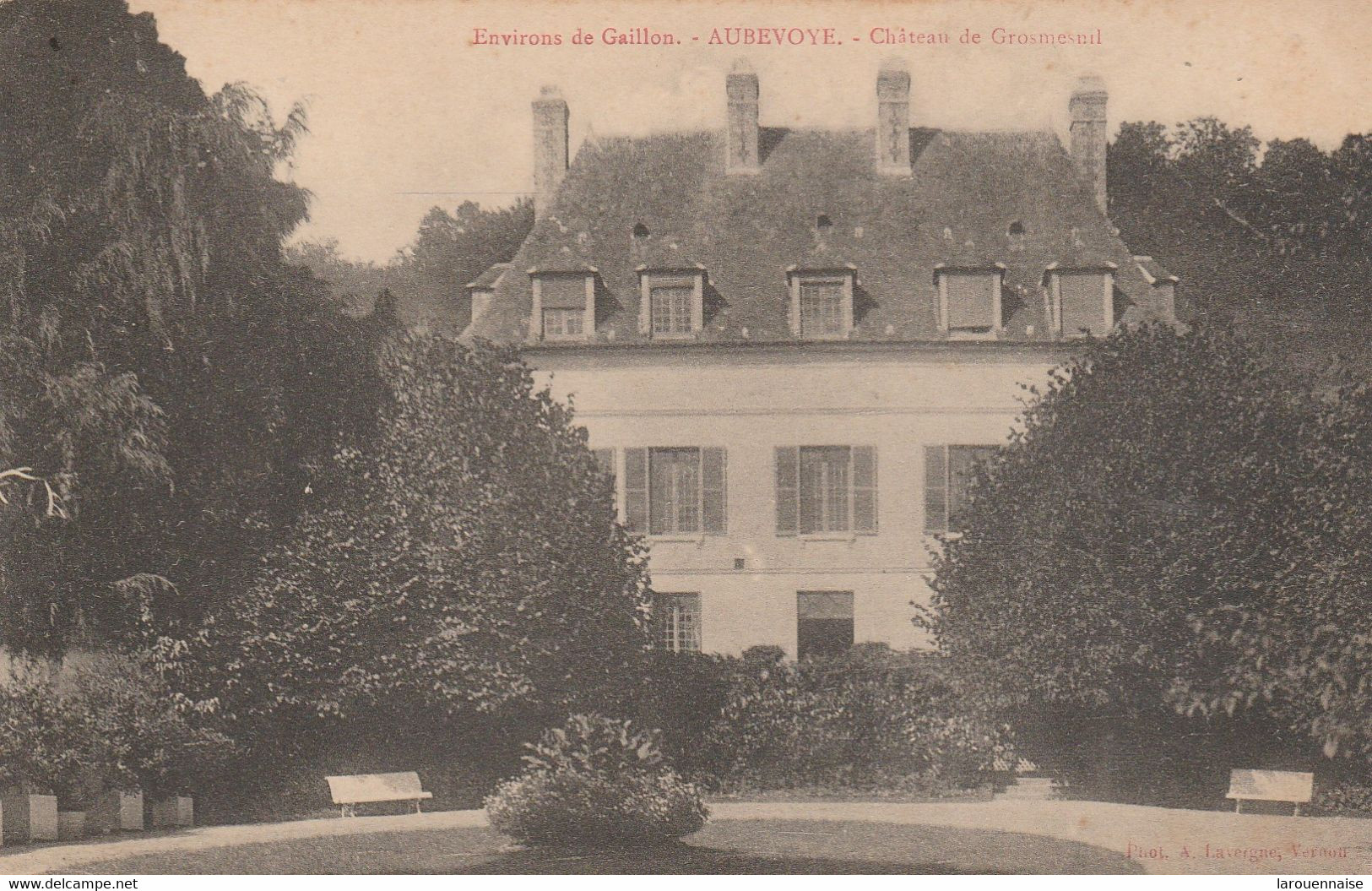 27 - AUBEVOYE - Château De Grosménil - Aubevoye