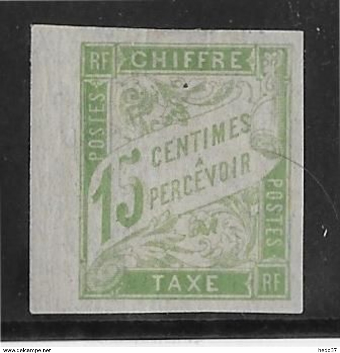 Colonies Générales Taxe N°20 - Variété Chiffre "5" Blanc En Partie - Neuf * Avec Charnière - TB - Portomarken