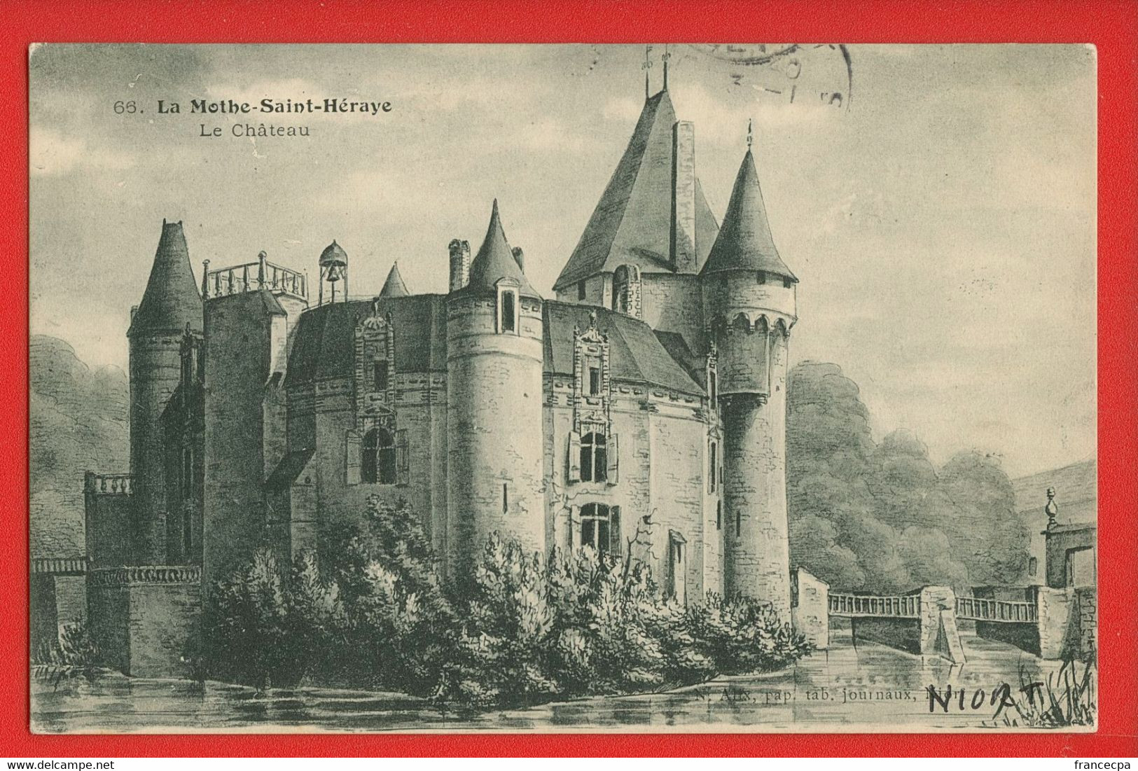 002443 - DEUX SEVRES - LA MOTHE SAINT HERAY - Le Chateau - La Mothe Saint Heray