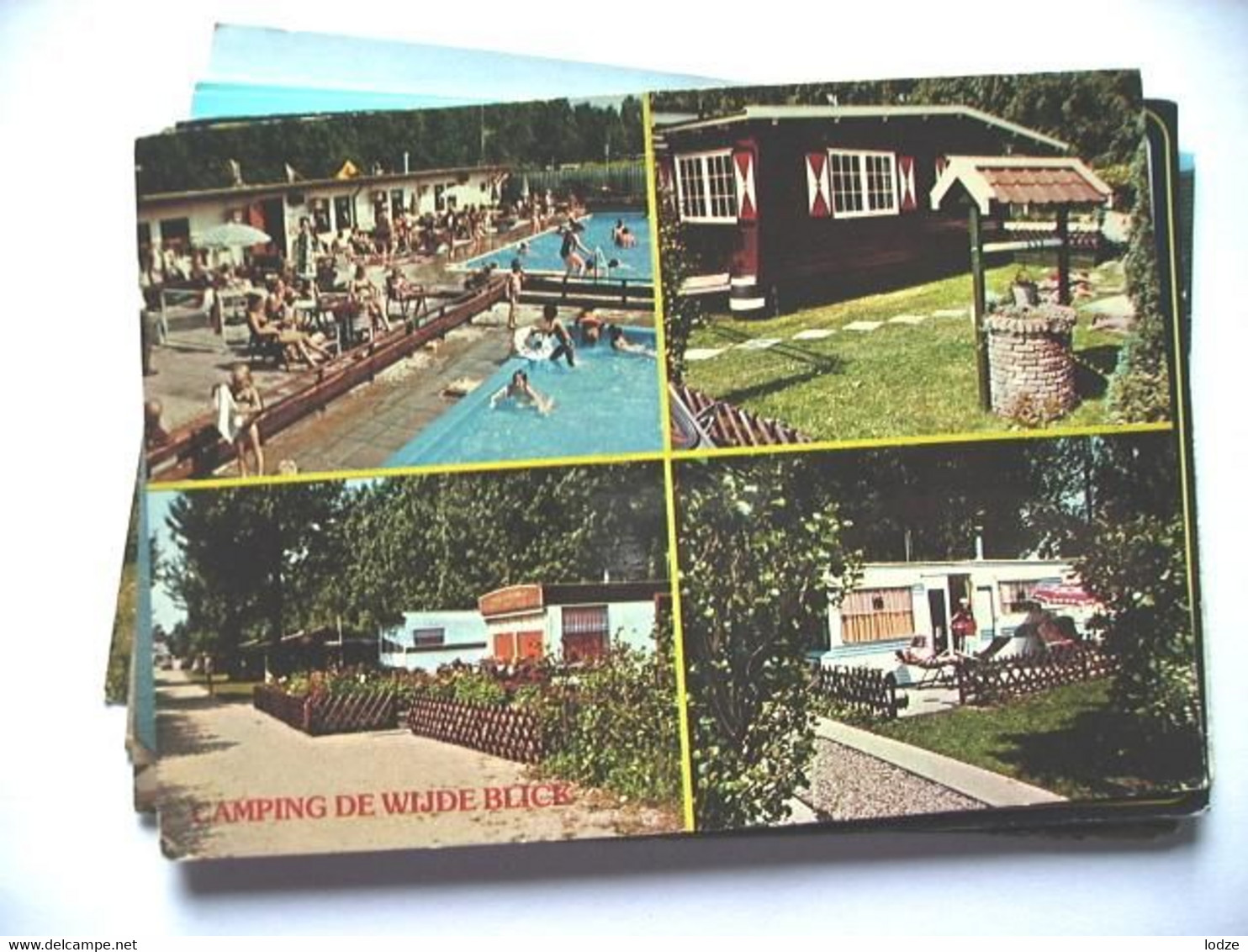 Nederland Holland Pays Bas Renesse Met Camping De Wijde Blick - Renesse