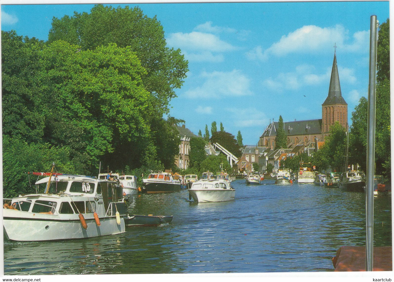 Maarssen - Utrechtse Vecht Met Geopende Klapbrug - Jacht / Yacht - (Utrecht, Holland) - MA 16 - Maarssen