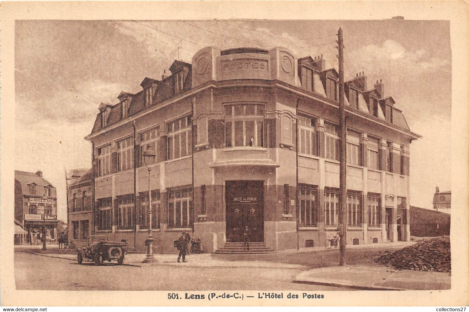 62-LENS- L'HÔTEL DES POSTES - Lens