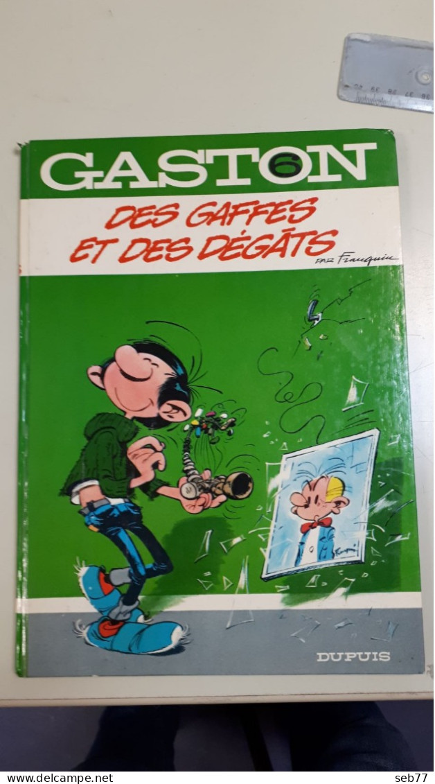 GASTON : 6 : Des Gaffes Et Des Dégâts EO 1968 - Gaston