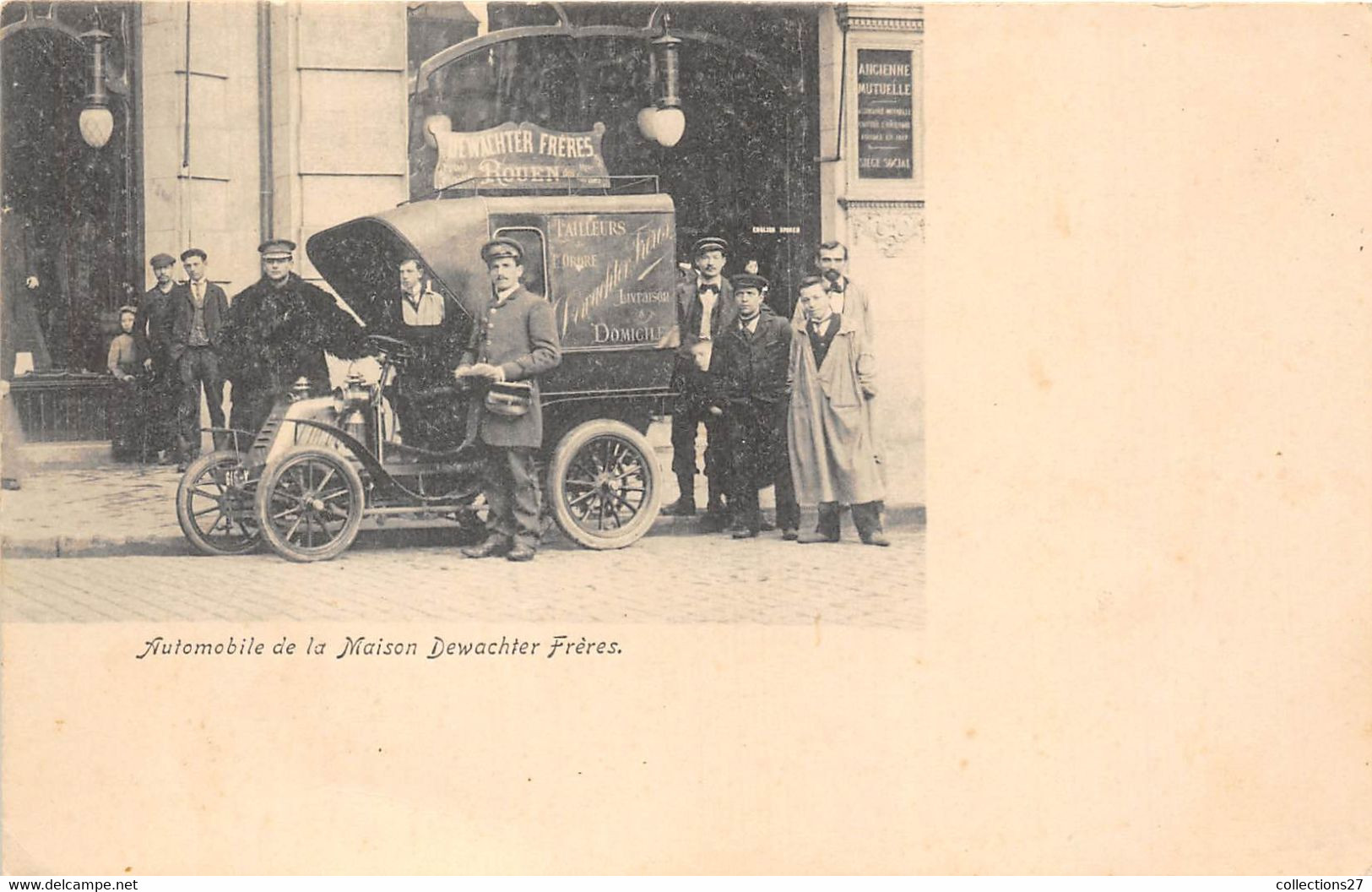 76-ROUEN-AUTOMOBILE DE LA MAISON DEWACHTER FRÈRES - Rouen