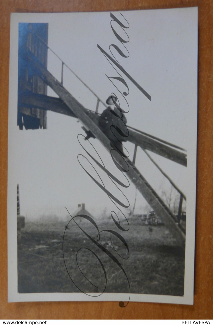 Windmolen Onbekend Fotokaart Carte Photo Moulin A Vent - Molinos De Viento