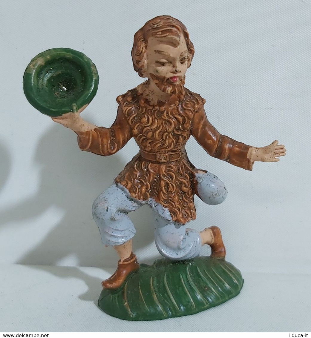 98902 Pastorello Presepe - Statuina In Plastica - Viandante - Kerstkribben