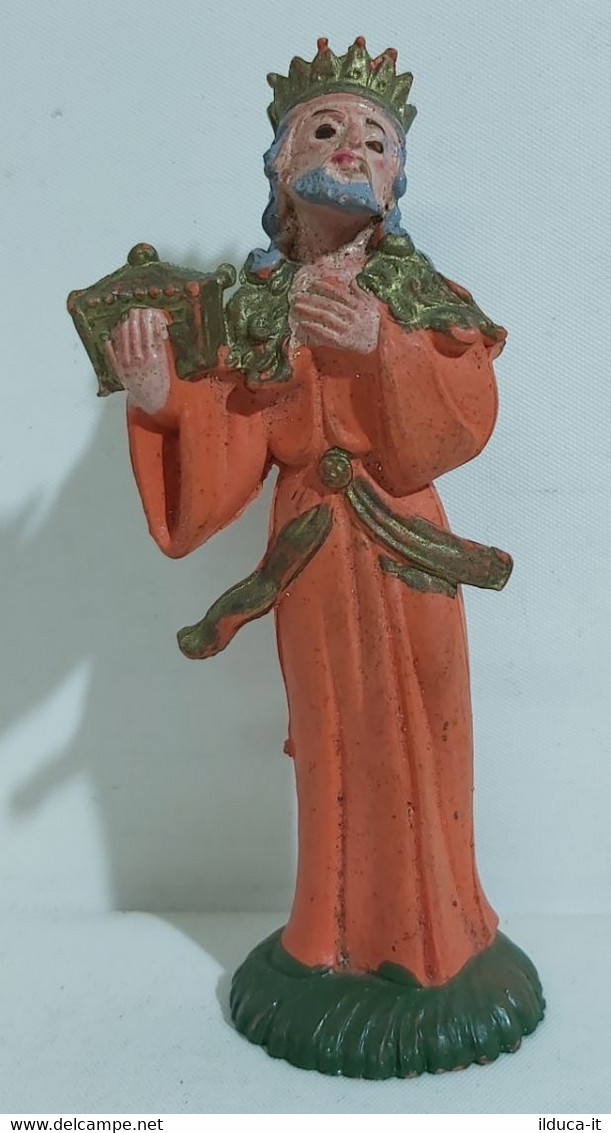 98901 Pastorello Presepe - Statuina In Plastica - Re Magio - Presepi