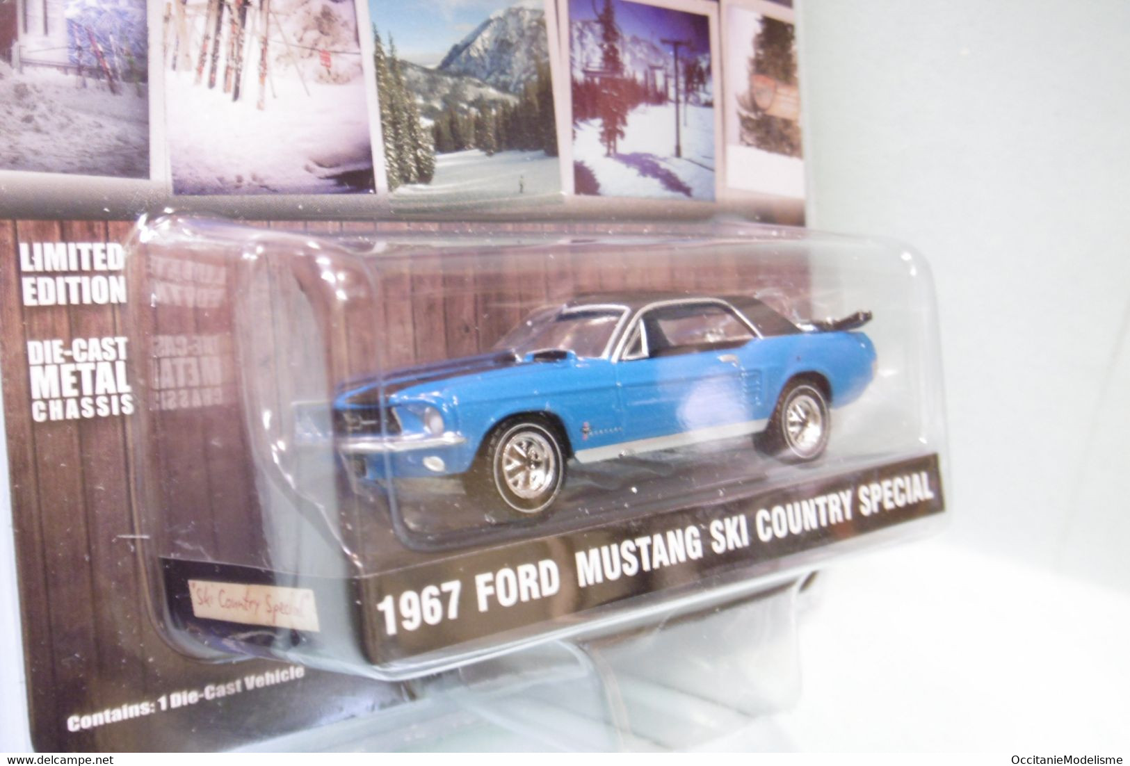 Greenlight - FORD MUSTANG 1967 - Ski Country Special Réf. 30171 1/64 - Other & Unclassified