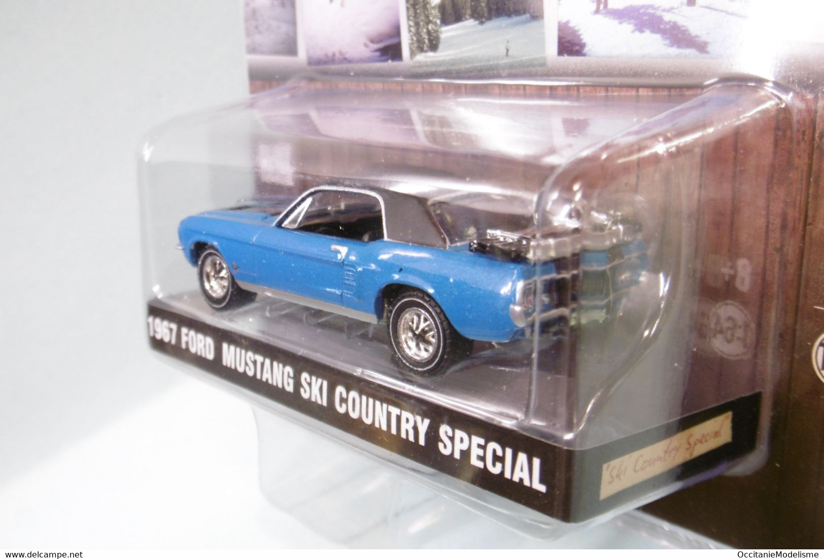 Greenlight - FORD MUSTANG 1967 - Ski Country Special Réf. 30171 1/64 - Other & Unclassified