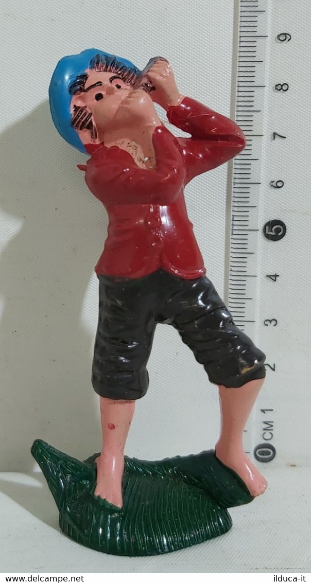 98820 Pastorello Presepe - Statuina In Plastica - Suonatore - Presepi