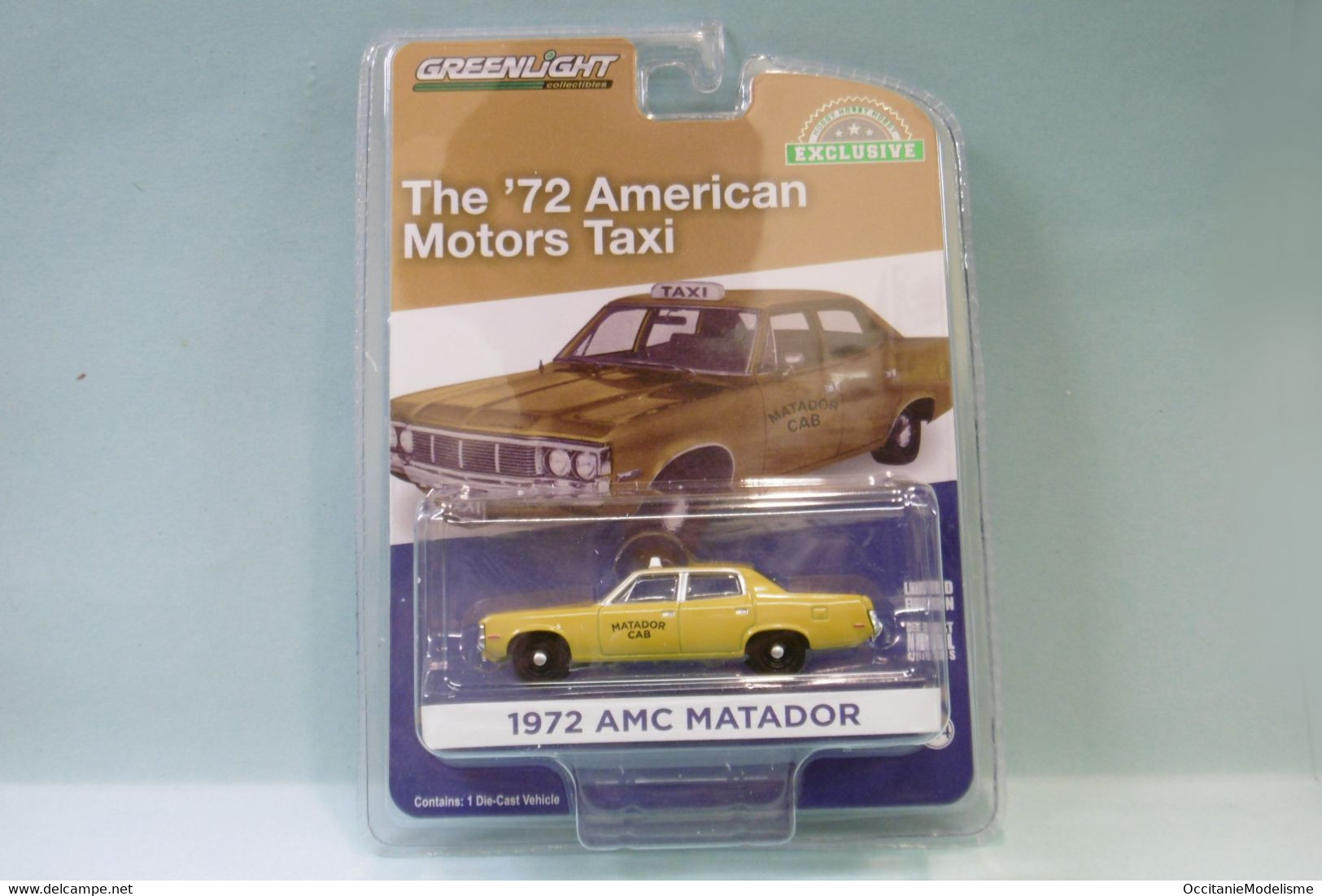 Greenlight - AMC MATADOR 1972 - The '72 American Motors Taxi Réf. 30181 1/64 - Altri & Non Classificati