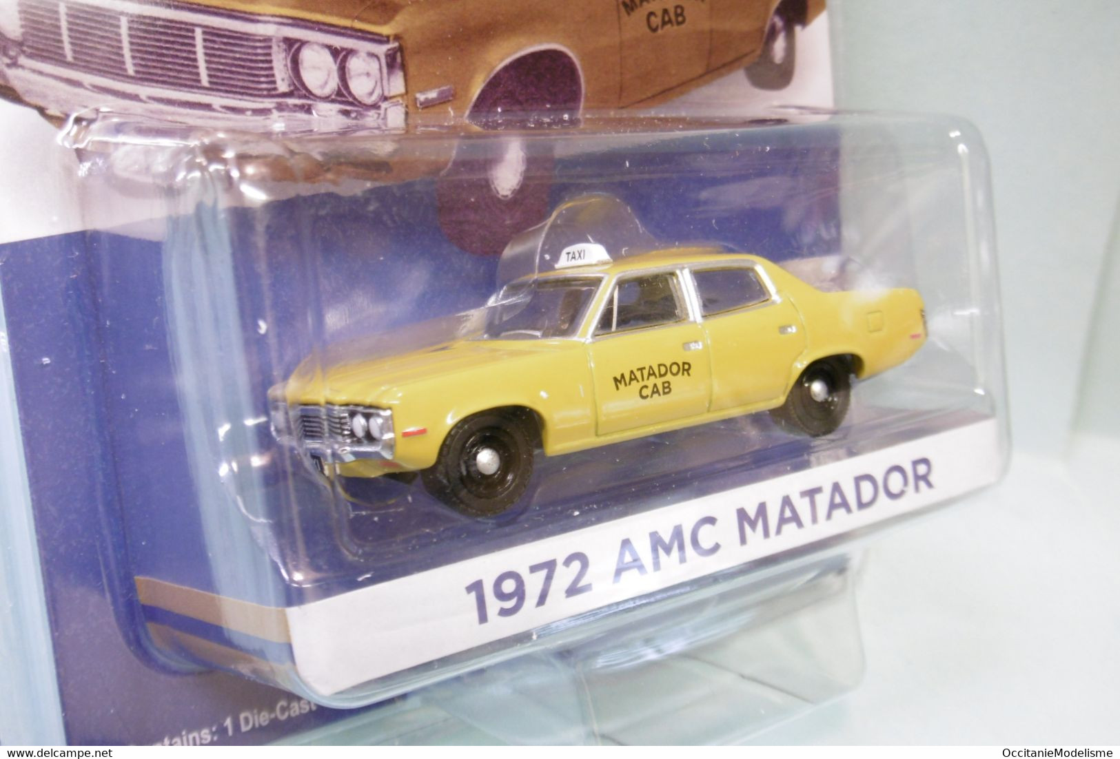 Greenlight - AMC MATADOR 1972 - The '72 American Motors Taxi Réf. 30181 1/64 - Sonstige & Ohne Zuordnung